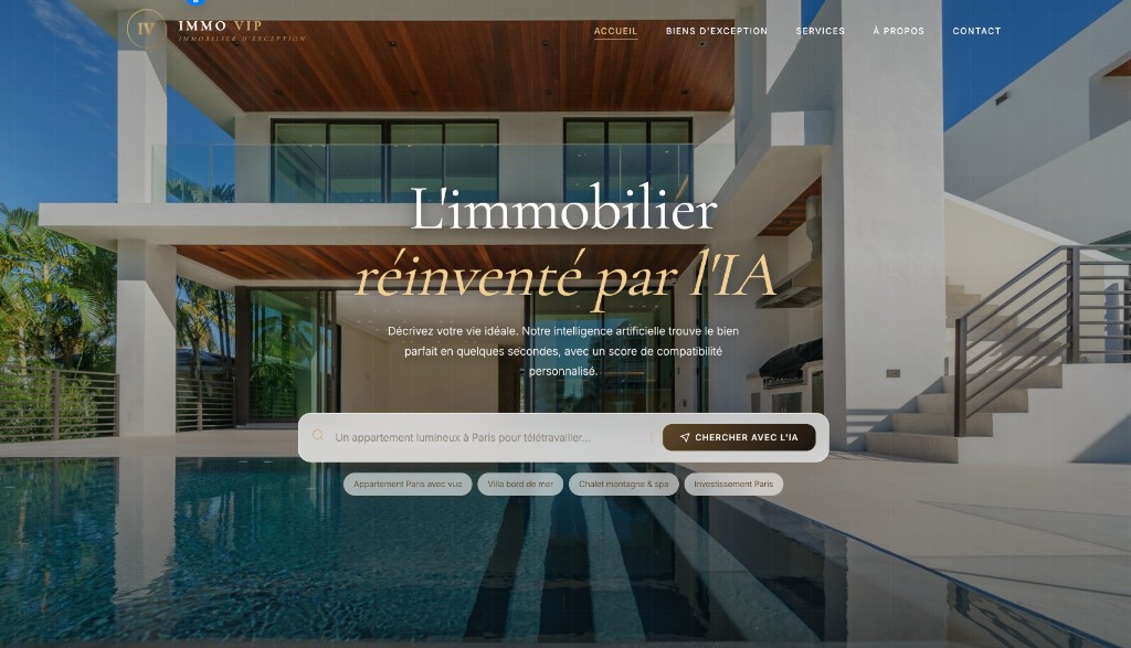 Plateforme immobilier IA