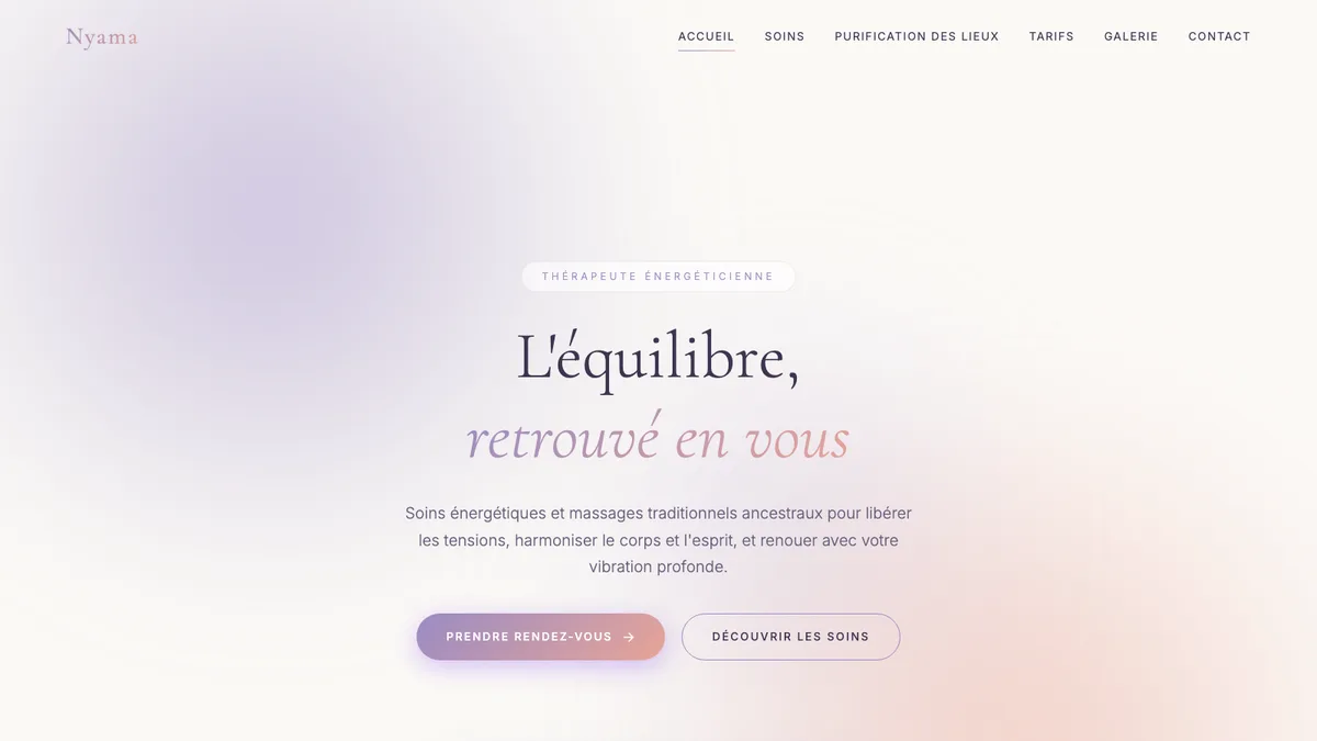Wellness showcase site