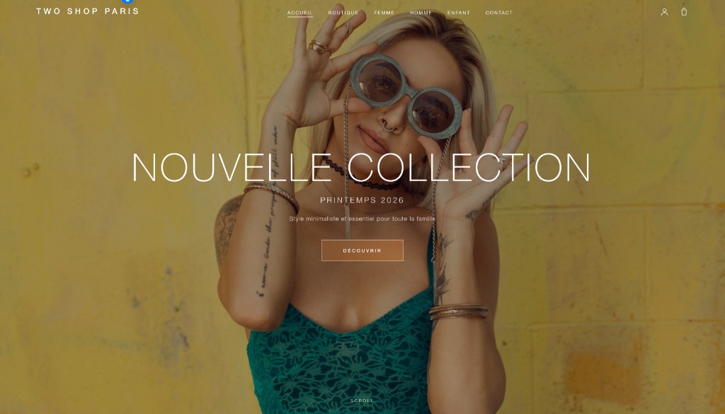 Boutique e-commerce