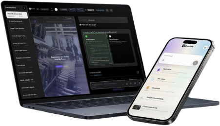Dumble sur ordinateur, mobile et Mac